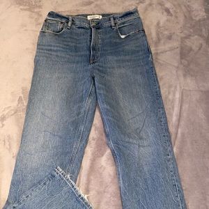 Abercrombie 90s straight ultra high rise